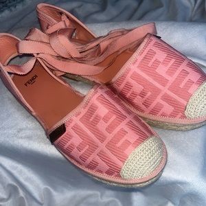 Fendi Canvas Espadrilles size 37